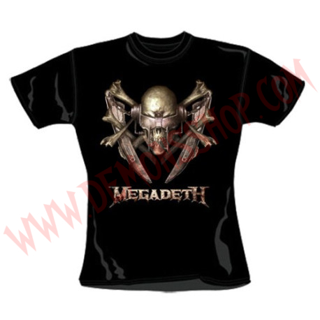 Camiseta Chica MC Megadeth