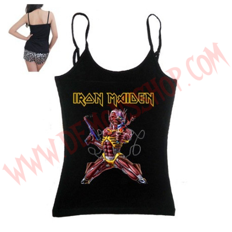 Camiseta Chica Tirantes Iron Maiden