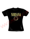 Camiseta Chica MC Nirvana