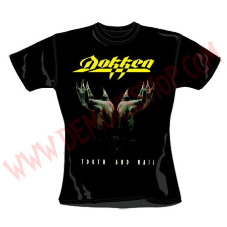 Camiseta Chica MC Dokken