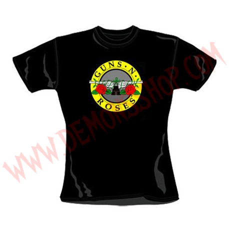 Camiseta Chica MC Guns & Roses