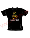 Camiseta Chica MC Scorpions