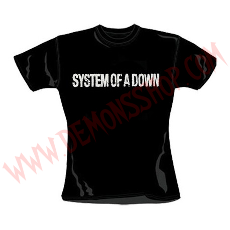 Camiseta Chica MC System of a Down