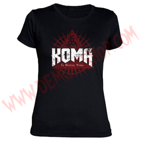 Camiseta Chica MC Koma