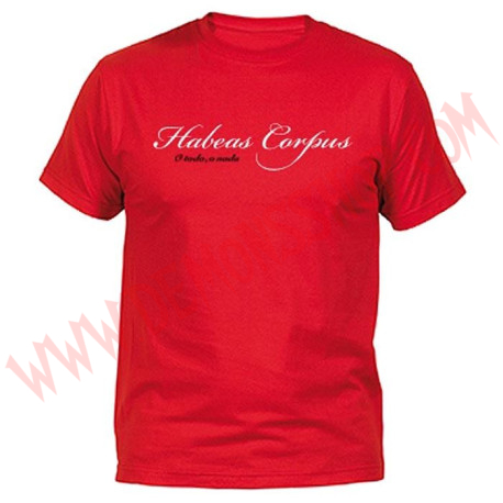 Camiseta MC Habeas Corpus