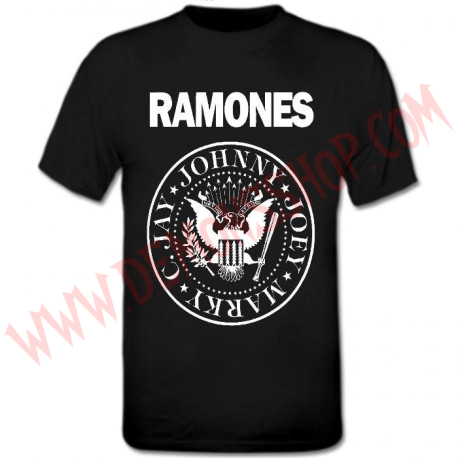 Camiseta MC Ramones Negra