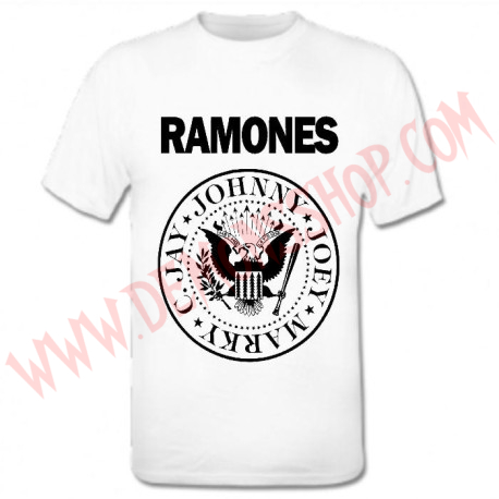 Camiseta MC Ramones Blanca