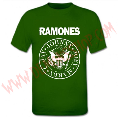 Camiseta MC Ramones Verde