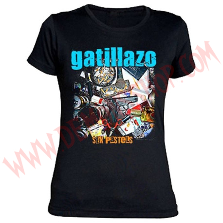 Camiseta Chica MC Gatillazo