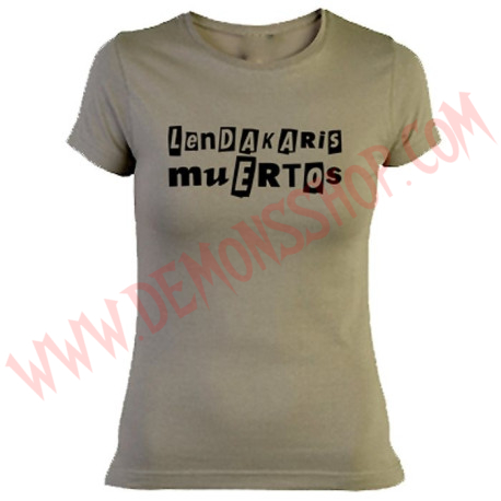 Camiseta Chica MC Lendakaris Muertos