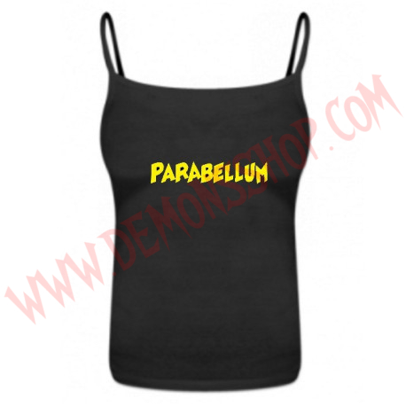 Camiseta Chica Tirantes Parabellum