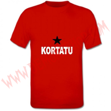 Camiseta MC Kortatu (Roja)