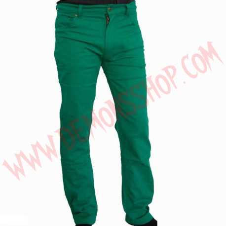 Pantalon Elastico Liso Verde