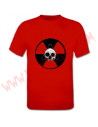 Camiseta MC Calavera Nuclear (Roja)