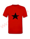 Camiseta MC Estrella Negra (Roja)
