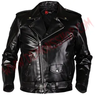 Chaqueta Clasica de Cuero Vegan