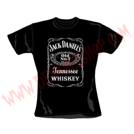 Camiseta Chica MC Jack Daniels