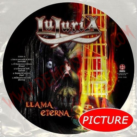 Vinilo LP Lujuria - Llama eterna