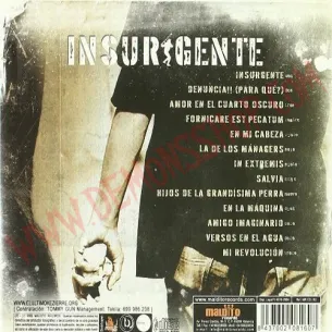 CD El Ultimo Ke Zierre - Insurgente 2