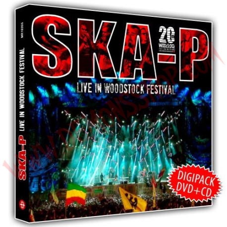 DVD Ska-P - Live in woodstock festival