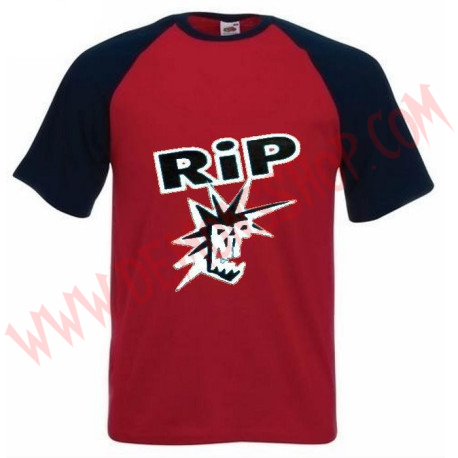 Camiseta MC RIP (Raglan Roja)