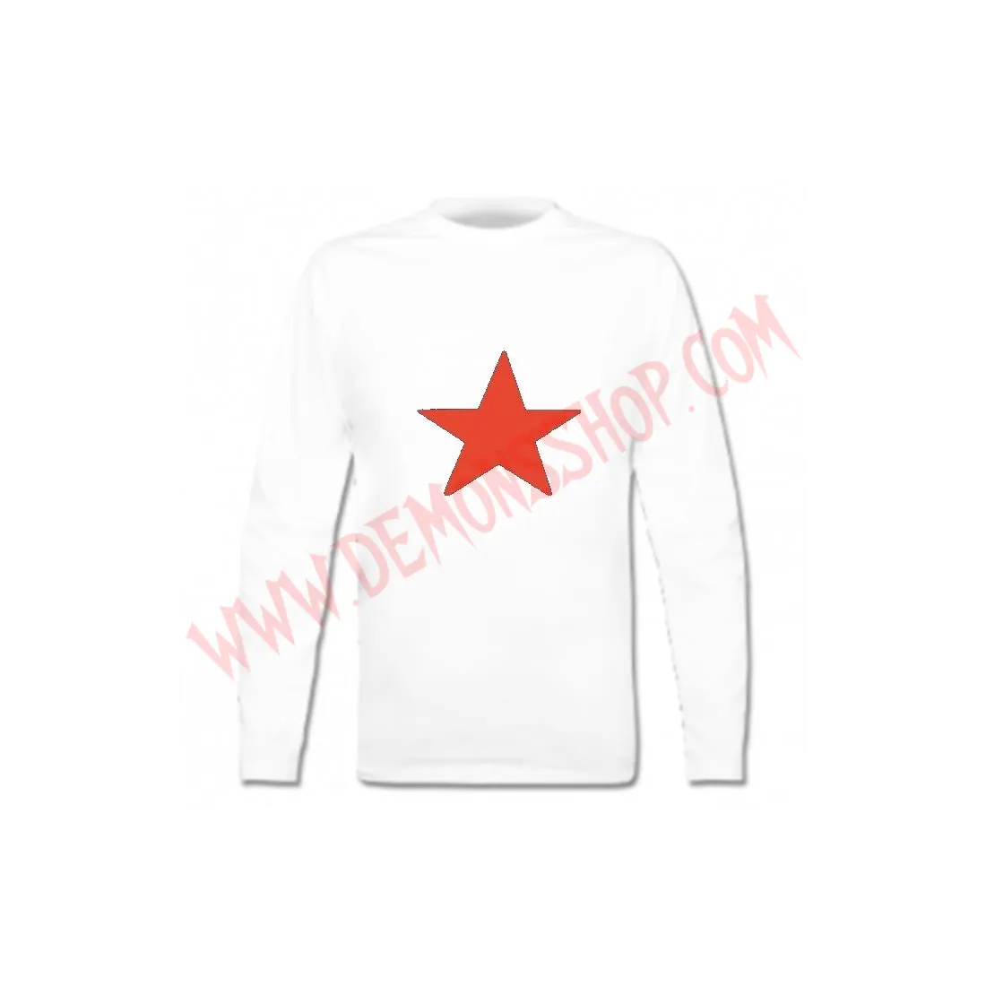 camisa roja y blanca