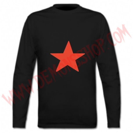 Camiseta ML Estrella Roja (Negra)
