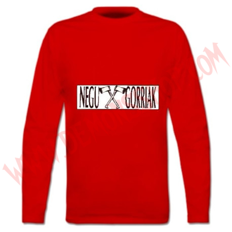 Camiseta ML Negu Gorriak (Roja)