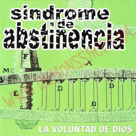 CD  Sindrome De Abstinencia ‎– La Voluntad De Dios 