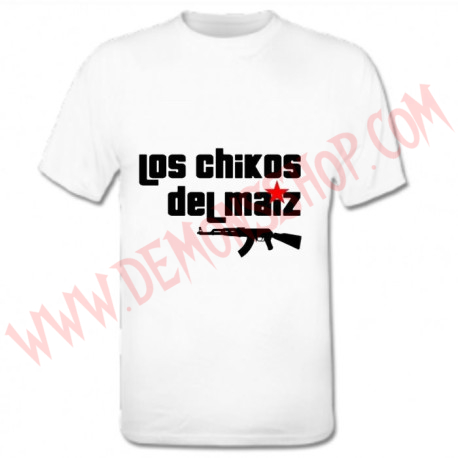 Camiseta MC Los chikos del maiz (Blanca)