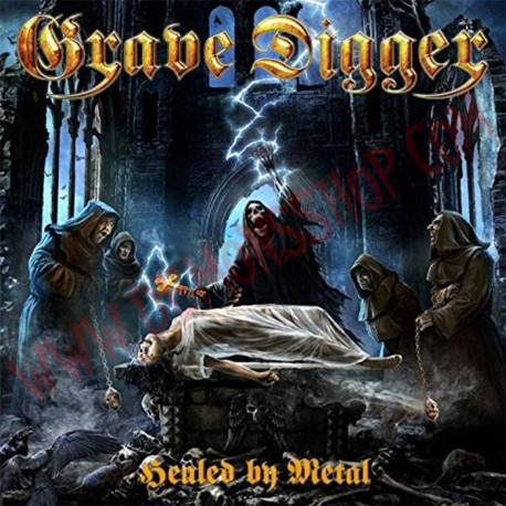 CD Grave digger - Healed by metal