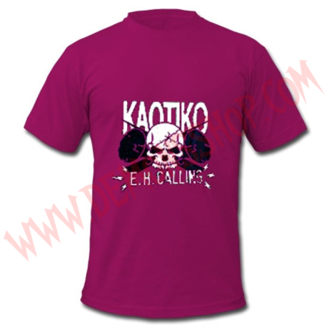 Camiseta MC Kaotiko (Fucsia)