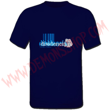 Camiseta MC Disidencia (Azul O.)