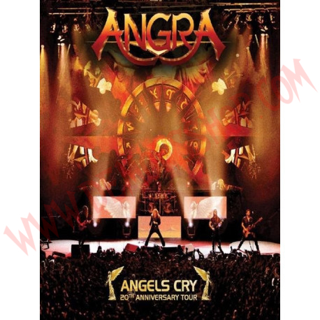 DVD Angra - Angels cry (20th anniversary live)