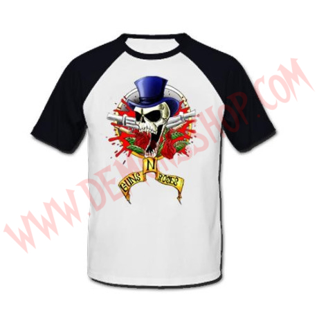 Camiseta Raglan MC Guns N Roses