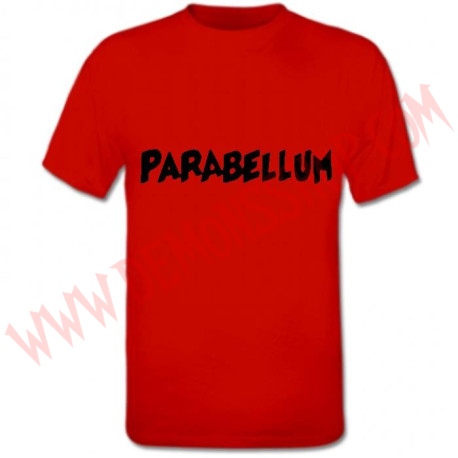 Camiseta MC Parabellum (Roja)