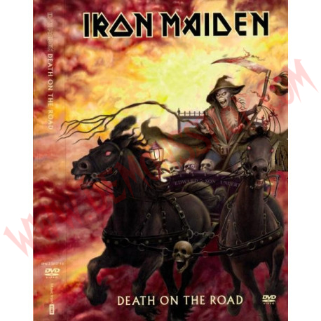 DVD Iron Maiden - Death On The Road