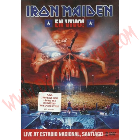 DVD Iron Maiden - En vivo!