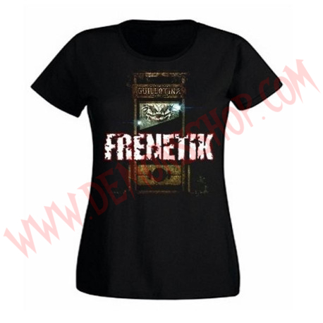 Camiseta Chica MC Frenetik