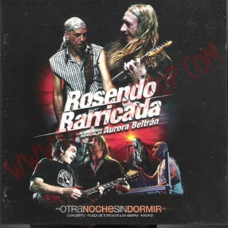 CD  Rosendo, Barricada & Aurora Beltrán ‎– Otra Noche Sin Dormir