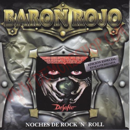 CD Baron Rojo - Noches De Rock And Roll (Desafío)