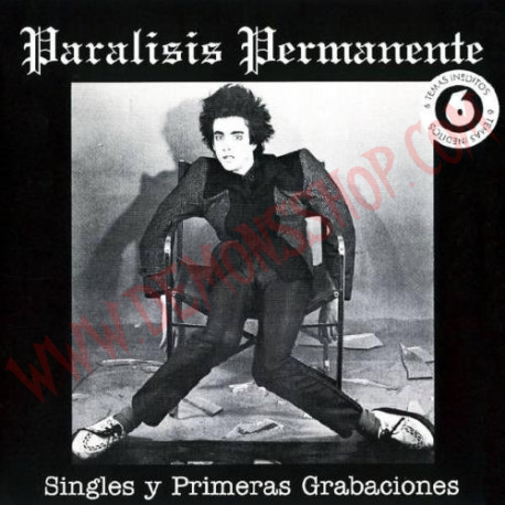 CD Paralisis Permanente ‎– Singles Y Primeras Grabaciones