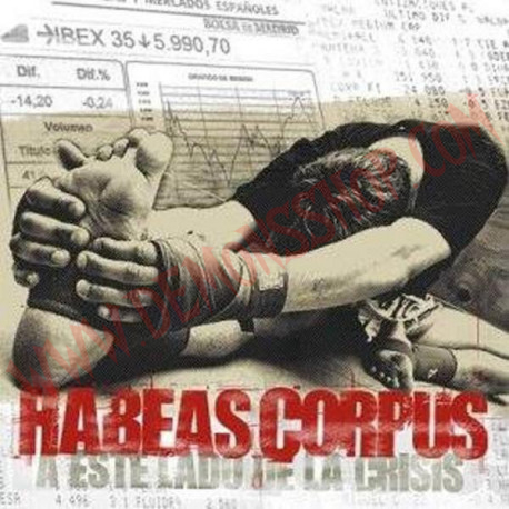 Vinilo LP Habeas Corpus ‎– A Este Lado De La Crisis
