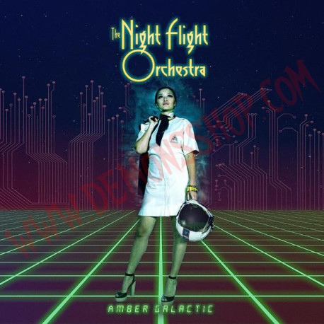 Vinilo LP The Night Flight orquesta - Amber galactic
