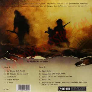 Vinilo LP Kortatu - El Estado De Las Cosas 2