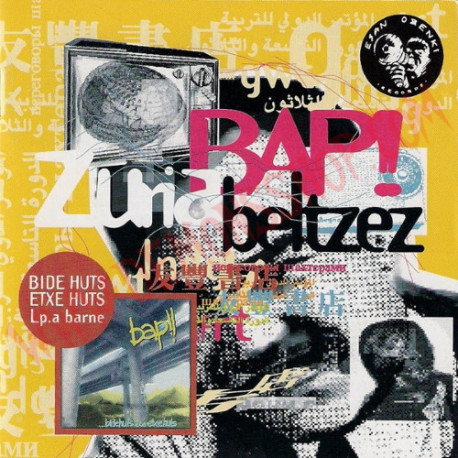 CD BAP!! ‎– Zuria Beltzez + ...Bidehuts Eta Etxehuts