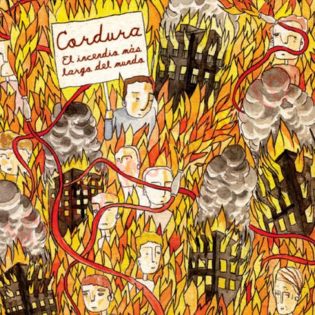 Vinilo LP Cordura ‎– El Incendio Más Largo Del Mundo