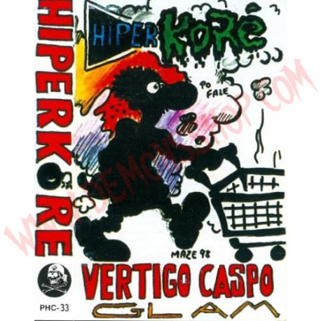 Cassette Hiperkoré ‎– Vertigo Caspo Glam