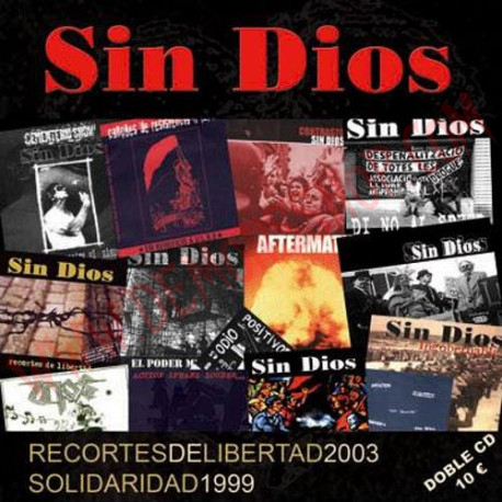CD Sin Dios ‎– Recortes De Libertad / Solidaridad