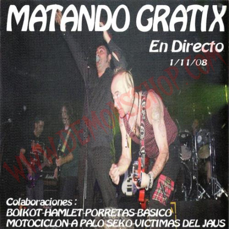 CD Matando Gratix - En directo
